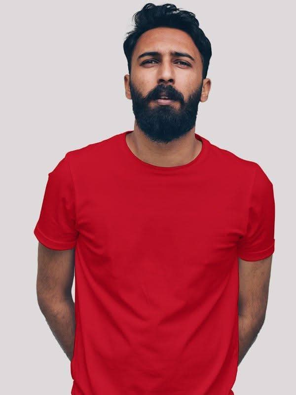 Plain Red Unisex T-shirt